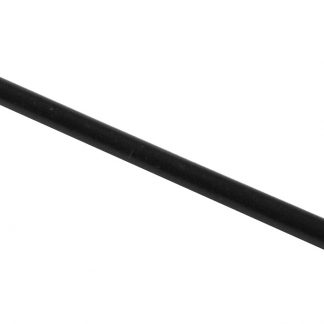 Black Regular Straw