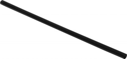Black Regular Straw