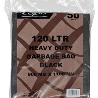 120L Garbage Bag Flat Pack Heavy Duty - 900 x 1100mm