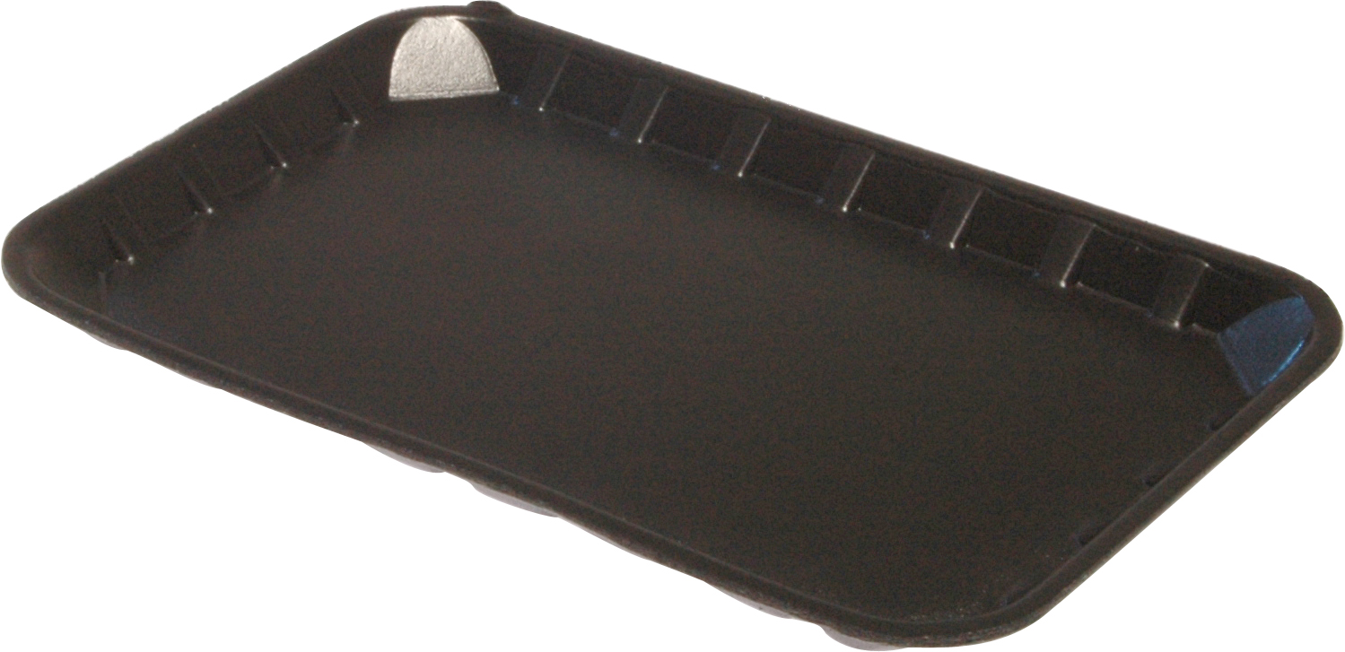 Foam Tray 8X5 Black Shallow