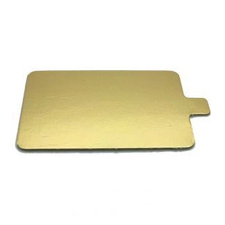 Rectangle GOLD Single Serve Tab BOARD