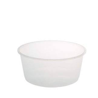 3000ML ROUND CLEAR MICROWAVABLE CONTAINER BASE main view
