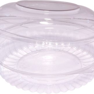 Food Bowl Clear Hinged Dome Lid 20 oz