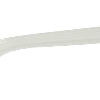 White Regular Plastic Dessert Spoon