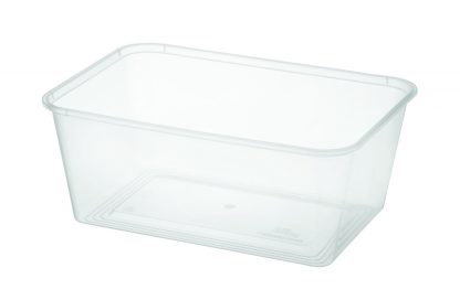 Microwavable Containers Rectangular 1000ml