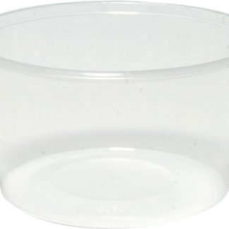 440ml Round Clear Microwavable Container