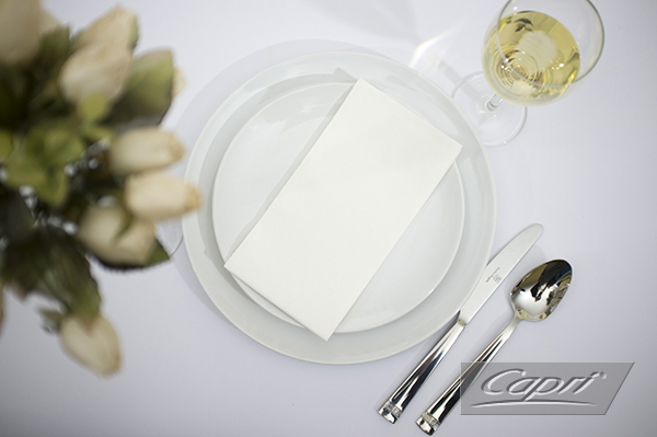 1 Ply Luncheon Napkins White GT Fold