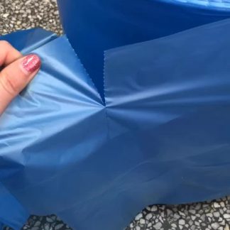 FREEZER BAGS HDPE - BLUE 400 x 600 mm