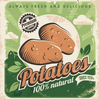 Logo for Potato Paper Bag