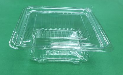 Small Deep Hinged Salad Container