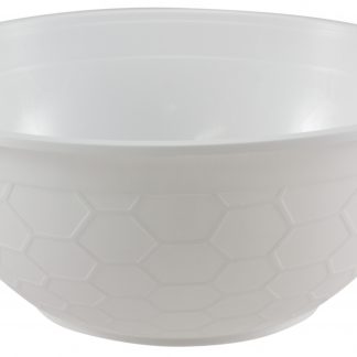 White Plastic Sun Bowl Base 1050ml