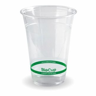 Clear Plastic BioCup 16 oz / 500 ml