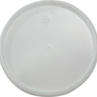 Translucent, vented lid to suit 12 oz & 14 oz round foam containers