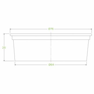 Clear PLA Sauce Cup 60 ml – PERTH MEGAPLAS