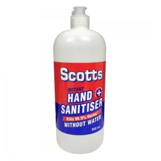 Scotts Instant Hand Sanitiser 950ml refill bottle