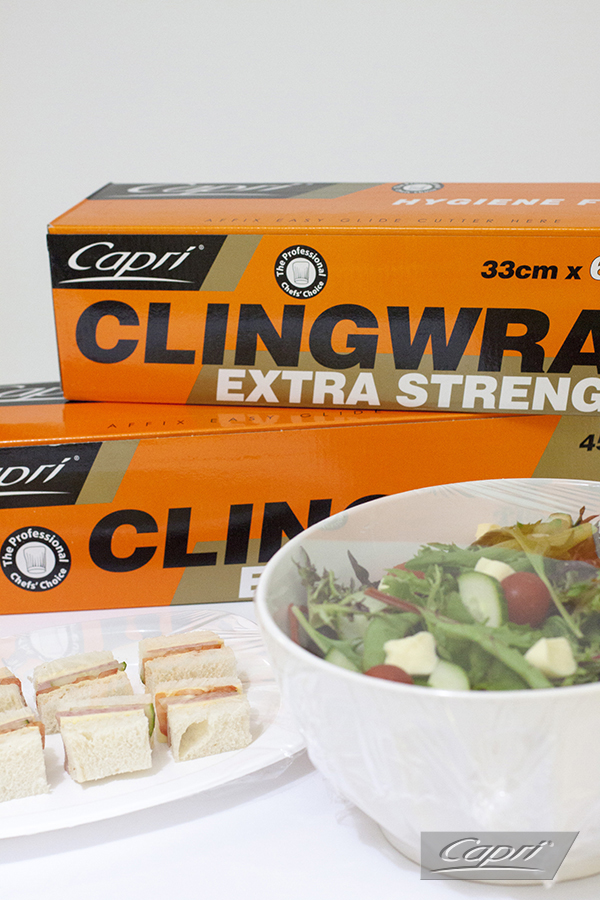 33CM & 45CM CLING WRAPPING SANDWICHES AND SALAD