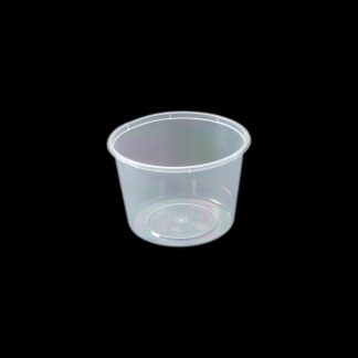 600ml Round Clear Microwavable Container