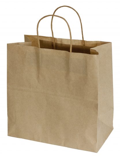 Medium Kraft Takeaway Carry Bag