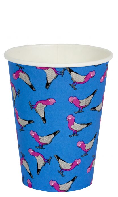 12oz Compostable Single-Wall Hot Drinking Cup Galah