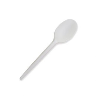 White Medium Duty CPLA Spoon