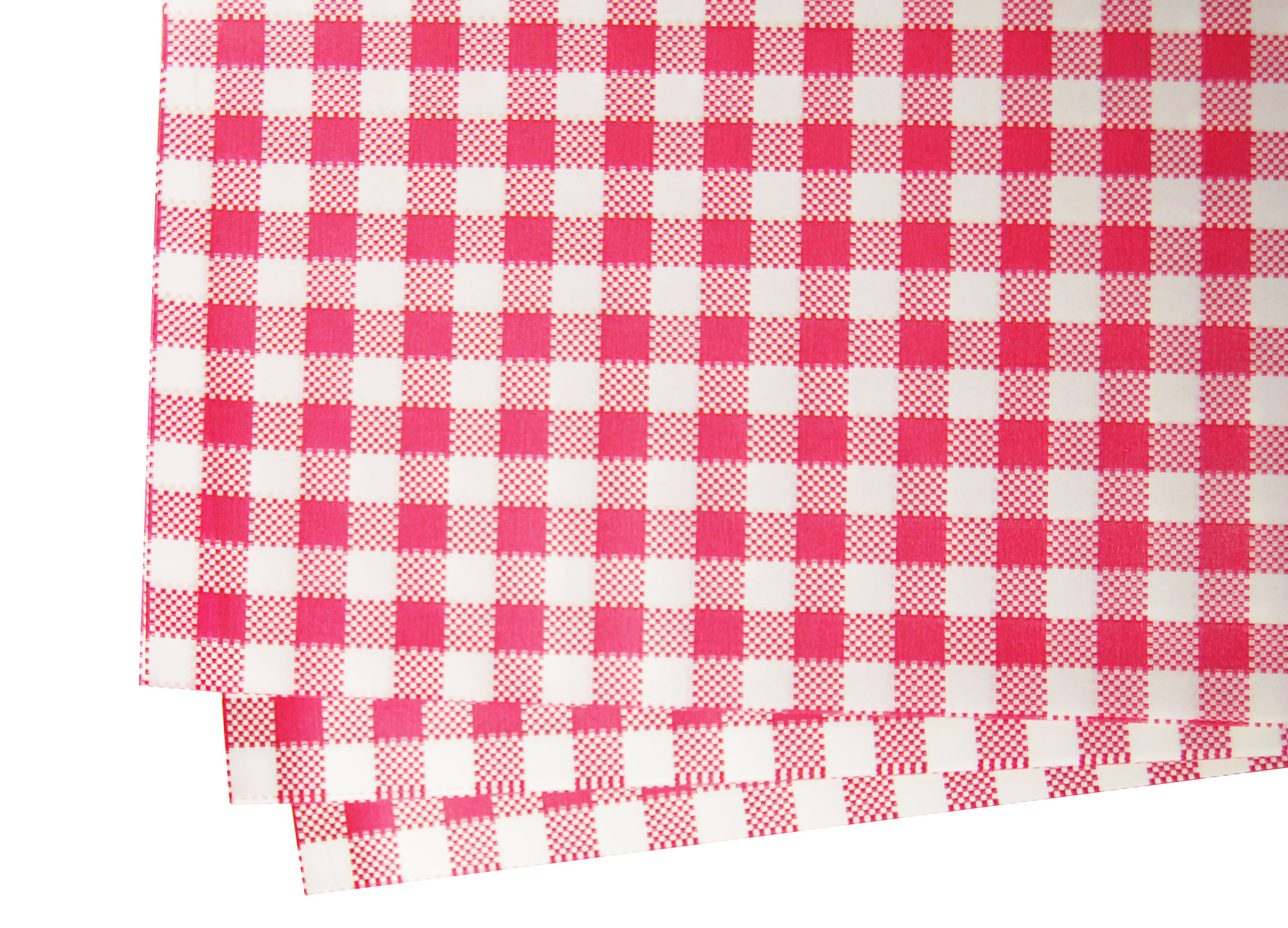 Greaseproof Paper Checkers Red 190x330mm/34gsm