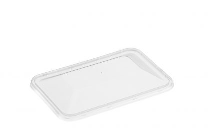 Rectangular Dome Microwavable Container Lid G Series