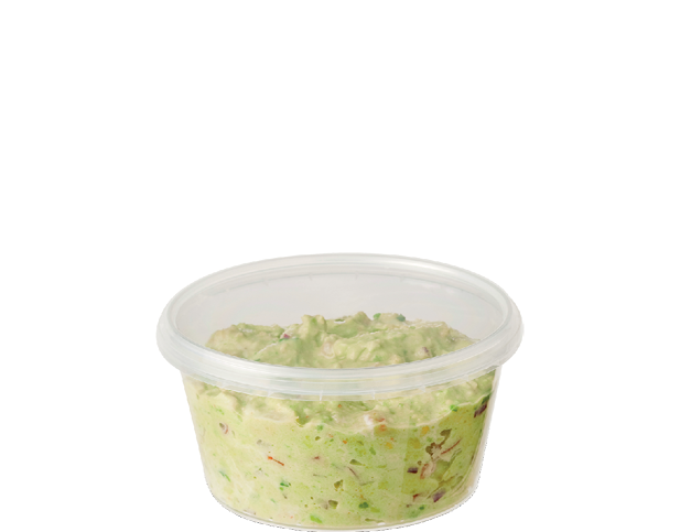 Guacamole in Large Round Tamper Evident Container