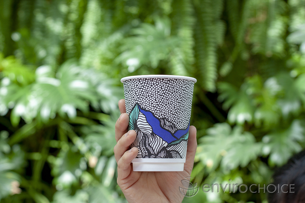 Compostable Double Wall Hot Cups Galley Series