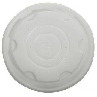 Heavyboard Round Container CPLA Lid 92mm