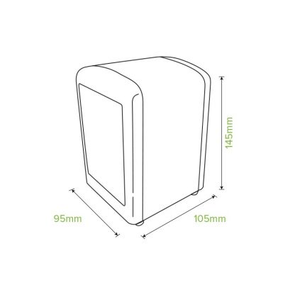 Tall/Compact Napkin Dispenser Unit Dimensions
