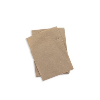 Brown 1 Ply Dispenser Napkins Compact Fold