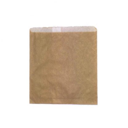 235x175mm Brown Grease Proof Lined Paper Bag