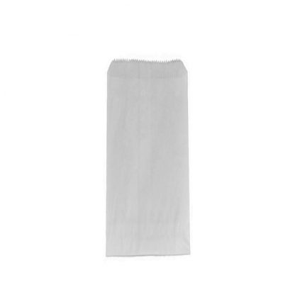 KEBAB BAG WHITE GREASE PROOF LINED