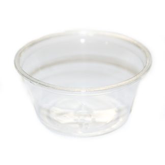 2OZ PP ROUND MICROWAVABLE CONTAINERS